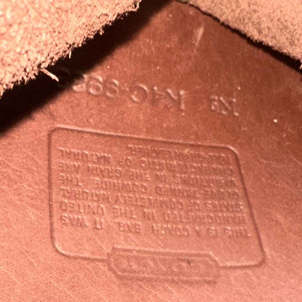 Vintage Coach saddle bag - Picture 10 of 10